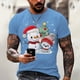 thumbnail image 1 of Camisas navideñas con estampado 3d de vacaciones para hombre, camisetas con cuello redondo, ropa de manga corta de verano para hombre, camisetas informales de gran tamaño para hombre, Top 2023, 1 of 4