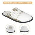 thumbnail image 3 of Fotbe Western Desert Cowboys Pantuflas Peludas para Mujer con Estampado, Zapatillas de Peluche, Zapatos de Invierno para Casa, Uso Interior y Exterior-Large, 3 of 8