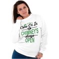 thumbnail image 4 of Christmas Come On In Chimney Is Open Sweatshirt for Men or Women, 4 of 6