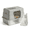 Gray, variant on EIODEAR Enclosed Stainless Steel Cat Litter Box - Non-Stick Metal Pet Toilet with Top Exit & Odor Control, Anti-Tracking Covered Cat Pan, 19.7" L