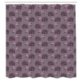 thumbnail image 2 of Ambesonne Garden Shower Curtain, Abstract Peony Flowers Art, 69"Wx70"L, Grey Pink and Mauve Taupe, 2 of 4