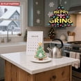 thumbnail image 6 of Stylish Metal Hanging Christmas Tree Wind Spinner - Colorful Ornaments & Gifts Design for Festive Yard & Garden Decor, 6 of 7