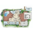 thumbnail image 2 of 014-3697: CMU European 4 Bed, 3 Bath Luxury Home Plan, 3697 Sq Ft: Full Blueprints with License to Build by Home Plan Marketplace - Lesuto, 2 of 2