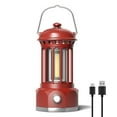 thumbnail image 1 of Lampe de Camping Sans Fil Rechargeable à Gradation Continue, Lumière de Tente Rétro pour l'Extérieur, 1 of 8