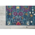 thumbnail image 5 of Nourison Passion Floral Denim 8' x 10' Area Rug, (8x10), 5 of 6