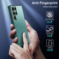 thumbnail image 6 of Shockproof Matte Case for Samsung Galaxy S23 Ultra [Anti Fingerprint] [10FT Military Drop Protection] Hard Translucent Back Four Corner Airbags Drop Protection Phone Cover, 6.8 inch, Green, 6 of 14