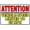 Warning Sign 2, variant on New Aluminum Warning Stay Back 200 Feet No Broken Windshields Sign - 12×8 Inches, Fleet Vehicles Company Outdoor Decor