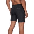 thumbnail image 2 of Crosshatch - Bermudas Swimlar para Hombre (Negro), 2 of 3