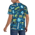 thumbnail image 2 of Fotbe Dump Truck Baseball Jersey Shirt for Men and Women, Casual Short Sleeves Button Down T-Shirt-X-Large, 2 of 9
