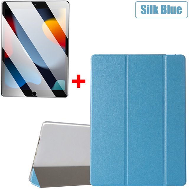 Case For Apple iPad Mini 4 mini4 7.9 inch A1550 A1538 7.9" Cover Flip Smart Tablet Cover Protective Fundas Stand Shell Cover Silk Blue iPad mini 5 2019