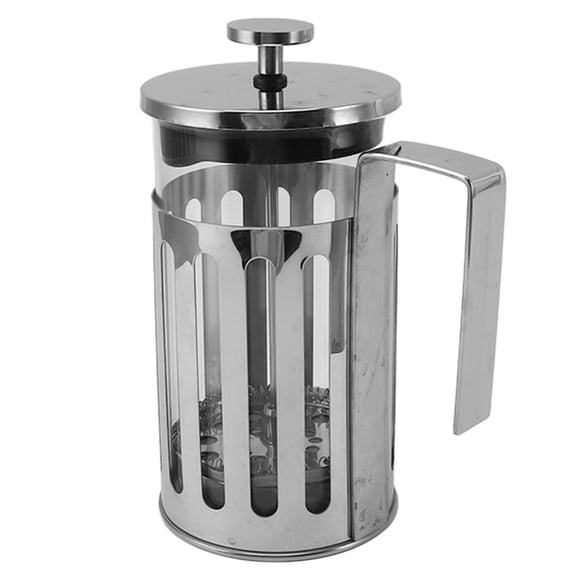 BOKYAN 600 ml High‑Borosilicate Glass French Press with Stainless Steel Filter – Heat‑Resistant, Versatile for Coffee, Tea & Travel