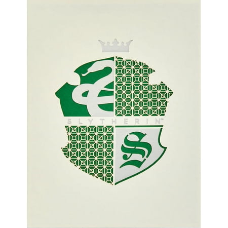 Harry Potter: Slytherin Die-Cut Card (Other)