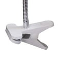 thumbnail image 2 of Mainstays Modern LED Clip Lamp, White Plastic, 2 of 3