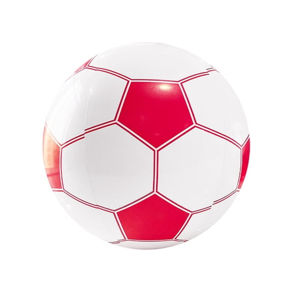 Inflatable Beach Ball for Pool, Multicolor Soccer Water Party Toy for Men Women, Sensory Floating Aquatic Game Ball, Premium Heavy Duty Outdoor Activity Supply