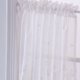 thumbnail image 5 of Cortinas modernas blancas con bolsillo para barra de cocina BIERELAOZI, 130 x 41 cm, 5 of 5