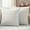 White Cream, variant on Blue Brown Stripes Outdoor Waterproof Pillow Covers, Abstract Geometric Ombre Wave Stripe Decorative Square Throw Pillowcase Sofa Cushion Sham for Patio/Couch/Chair, 16"x16" 2 Pack