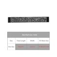 thumbnail image 6 of INSPIRE CHIC Women's Elastic Belt Rhinestone Inlay Fashion Versatile for Dresses Waist Belts 70x3.7cm/27.6x1.5" Starry White, 6 of 6