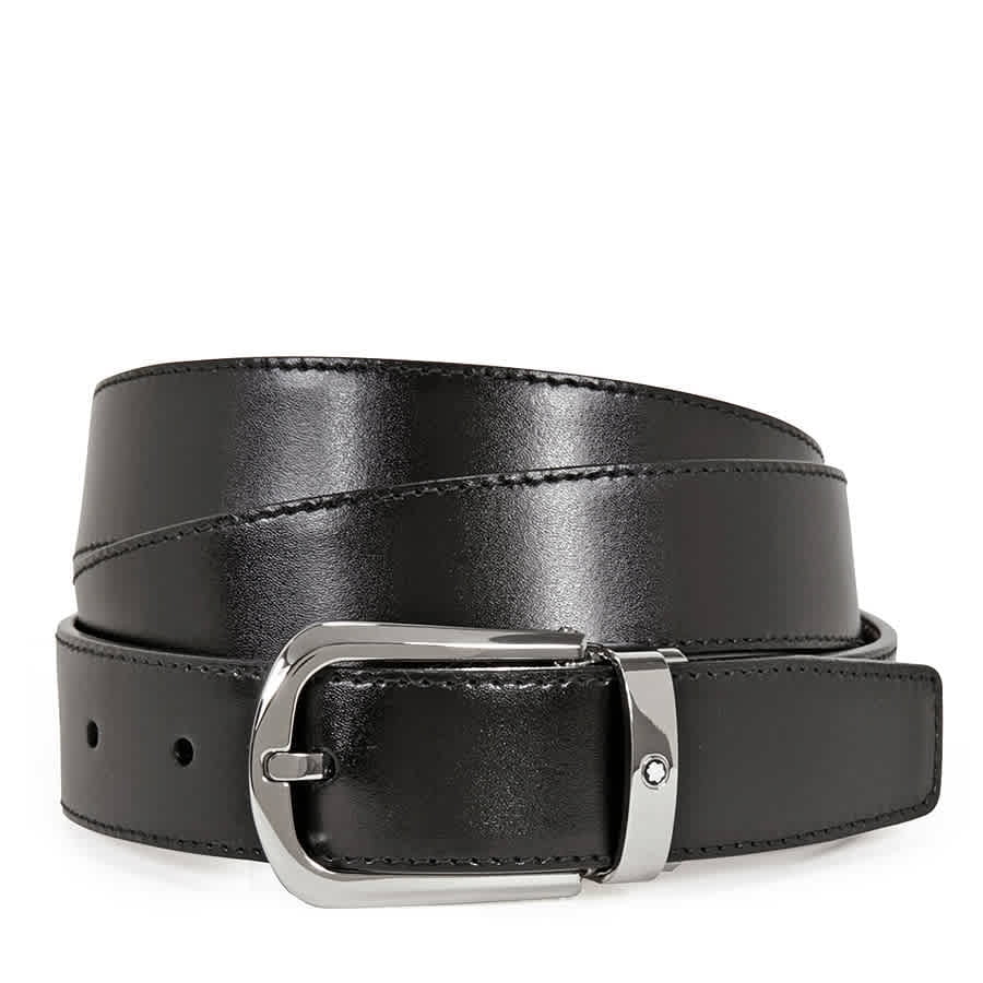 Montblanc Classic Line Men's Smooth Leather Belt - Walmart.com
