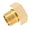 3/4", variant on Quality Pump Attachment Brass Coupler Strong & Long Service 3/4"/1/2" Pump Fitting Simple Install for Circulation Pump