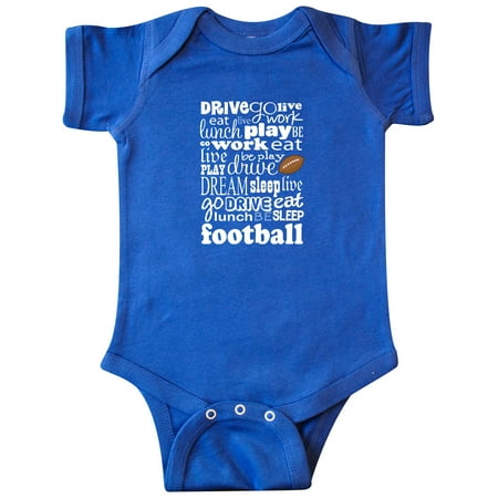 

Inktastic Football Season Outfit Gift Baby Boy Bodysuit