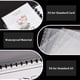 thumbnail image 4 of Paquete de 50 protectores de hojas de plástico reforzados con 11 orificios. Admite hojas de aproximadamente 8,5 x 11 pulgadas. Protector de hojas de plástico transparente., 4 of 6