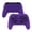 Purple, variant on eXtremeRate Purple Faceplate Backplate Handles for Nintendo Switch Pro Controller, Soft Touch DIY Replacement Grip Housing Shell Cover for Nintendo Switch Pro - Controller NOT Included