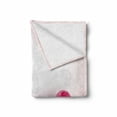 thumbnail image 2 of Modern Soft Flannel Fleece Throw Blanket, Rainbow-Swirl Lollipop Candy Children Yummy Nursery Design, Cozy Plush for Indoor and Outdoor Use, 50" x 70", Dark Coral Pale Pink, by Ambesonne, 2 of 6