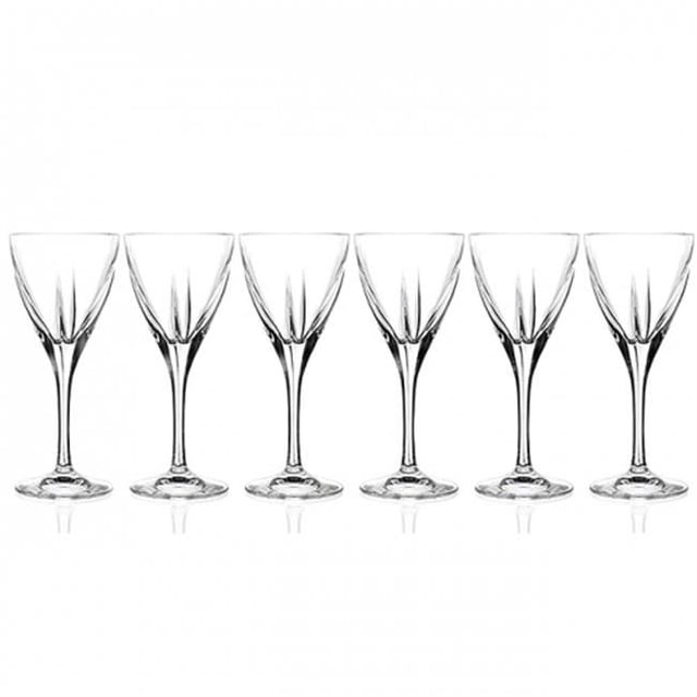 Lorenzo Import 239890 RCR Verre à Vin Cristal de Fusion Lot de 6