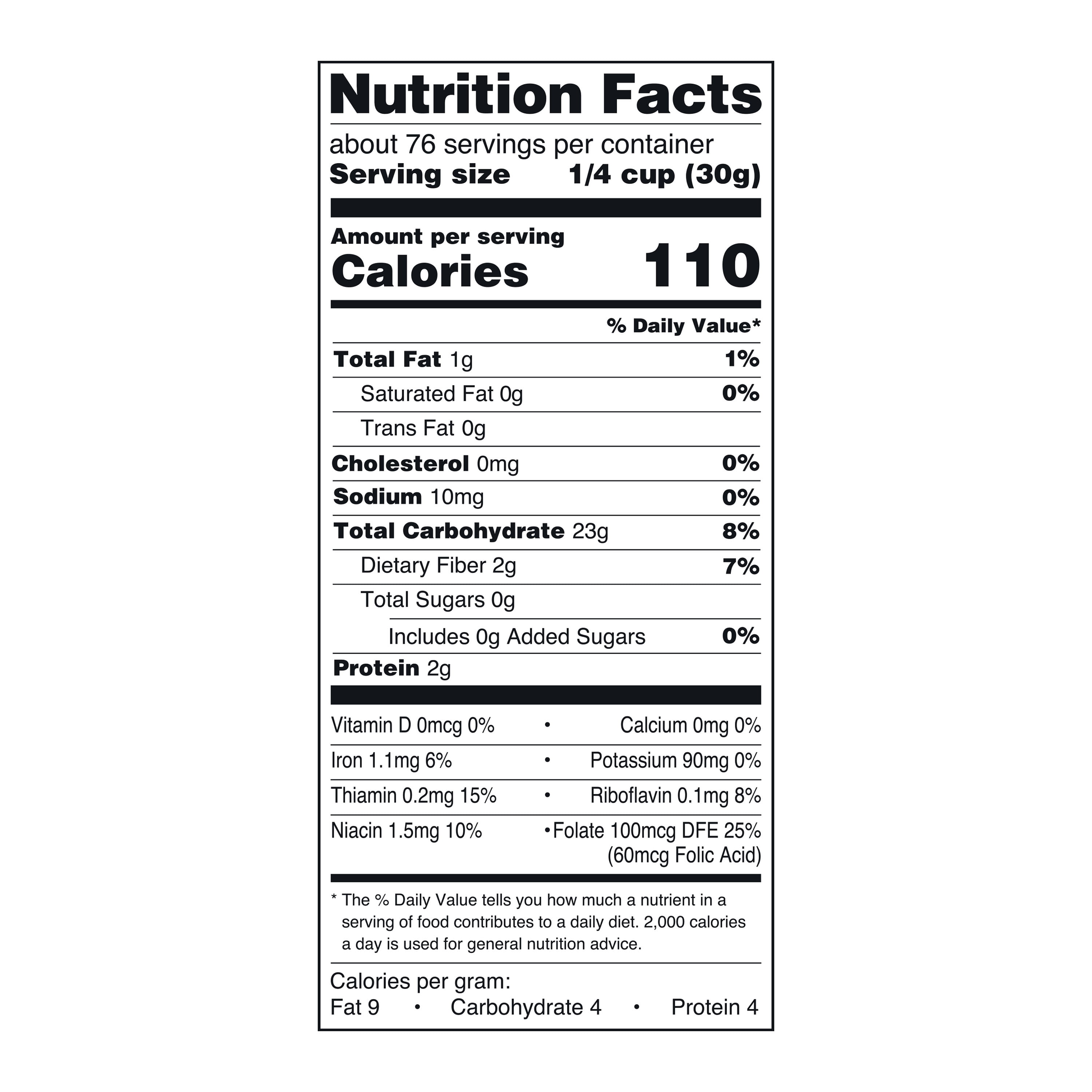 Great Value Enriched Yellow Corn Meal Flour, 80 oz Bag