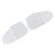 thumbnail image 1 of Cubrezapatos,Cubierta de zapato blanca de silicona elástica para adultos Cubrezapatos de silicona Rendimiento finamente ajustado, 1 of 14