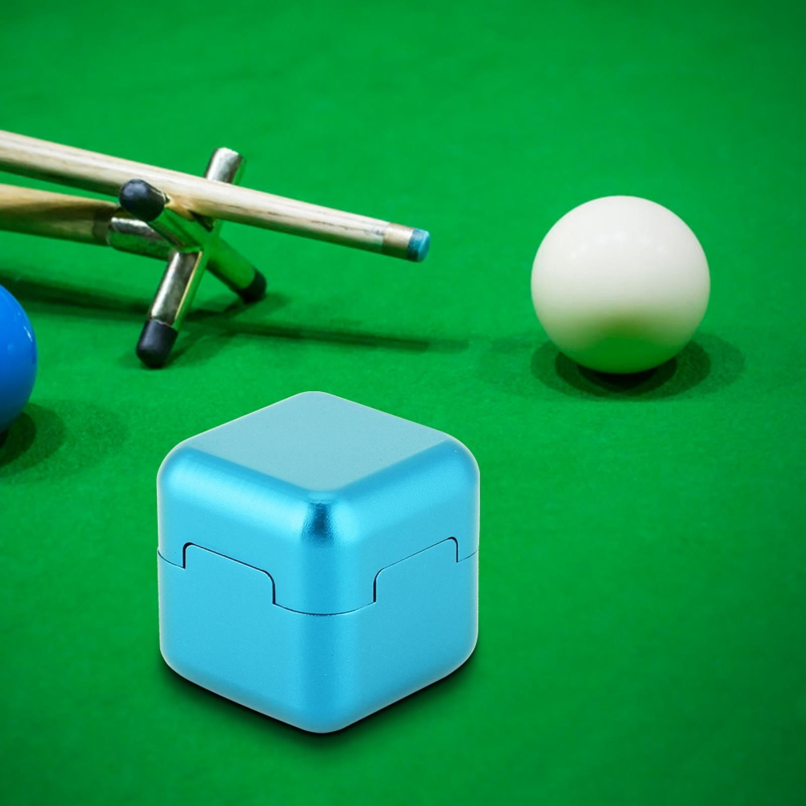 Portable Mini Tip Chalk Holder Billiard Pool Chalks Carrier Case Rose Gold