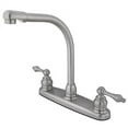 thumbnail image 7 of Kingston Brass Victorian High Arch Centerset Double Handle Kitchen Faucet, 7 of 7