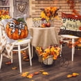 thumbnail image 6 of 4pcs Fall Pillow Cover Decoration 18x18in Thanksgiving Pumpkin Buffalo Bow-knot Throw Pillow Cases Autumn Harvest Party Cushion Pillow Covers for Farmhouse Couch Sofa Outdoor Home Decor, 6 of 6