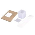 thumbnail image 1 of Bandeja para extensiones de pestañas Paleta para extensiones de pestañas Acrílico transparente Cosmético duradero beige, 1 of 5