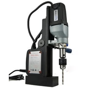 BLUEROCK ® Black BRM-35A-B Magnetic Drill Press Typhoon Mag Drill & Case