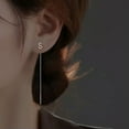 thumbnail image 5 of K-KED Letters Earrings Line For Women Letter Chain Tassel Drop Hanging Earring Jewe:yq-U, 5 of 9