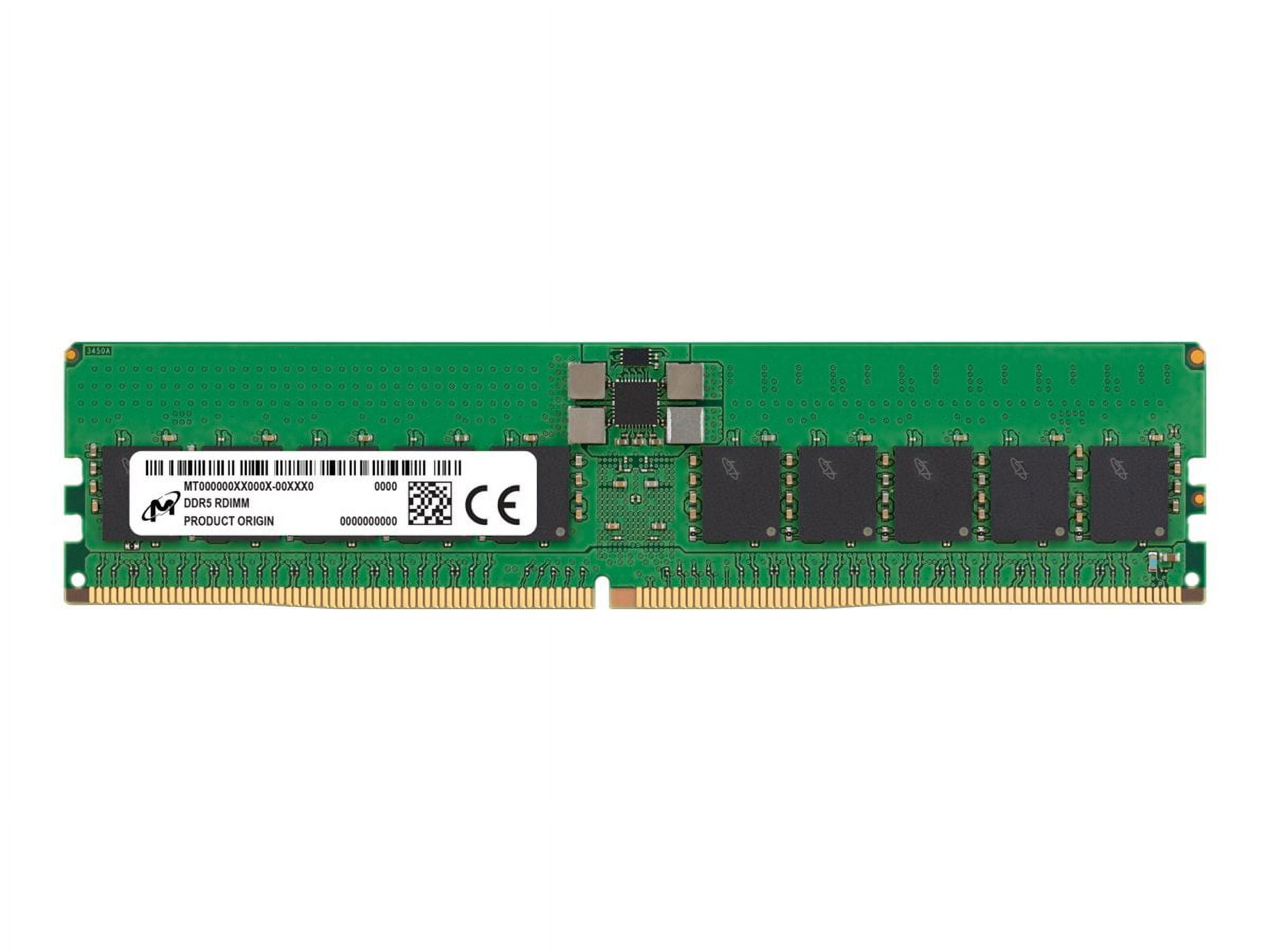 Micron - DDR5 - module - 32 GB - DIMM 288-pin - 5600 MHz / PC5