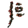 thumbnail image 4 of Plastic Plastic Bracelet Wreath with Trees Walls Christmas Home Room, 4 of 5