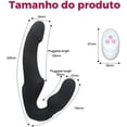 thumbnail image 4 of Consoladores con correa sin tirantes con control remoto para parejas lesbianas, vibrador de juguetes sexuales vibratorios portátiles, dispositivo de estimulación del punto G anal, juguetes sexuales re, 4 of 9