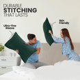 thumbnail image 4 of Funda de almohada Utopia Bedding Queen, 51 x 66 cm, microfibra suave, paquete de 2, 4 of 8