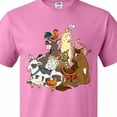 thumbnail image 4 of Inktastic Happy Farm Animals T-Shirt, 4 of 5
