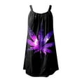 thumbnail image 6 of IROINNID Sundress For Women Sleeveless Round Neckline Boho Floral Dress Summer Tshirt Beach Mini Dresses Regular Print Dress, 6 of 6