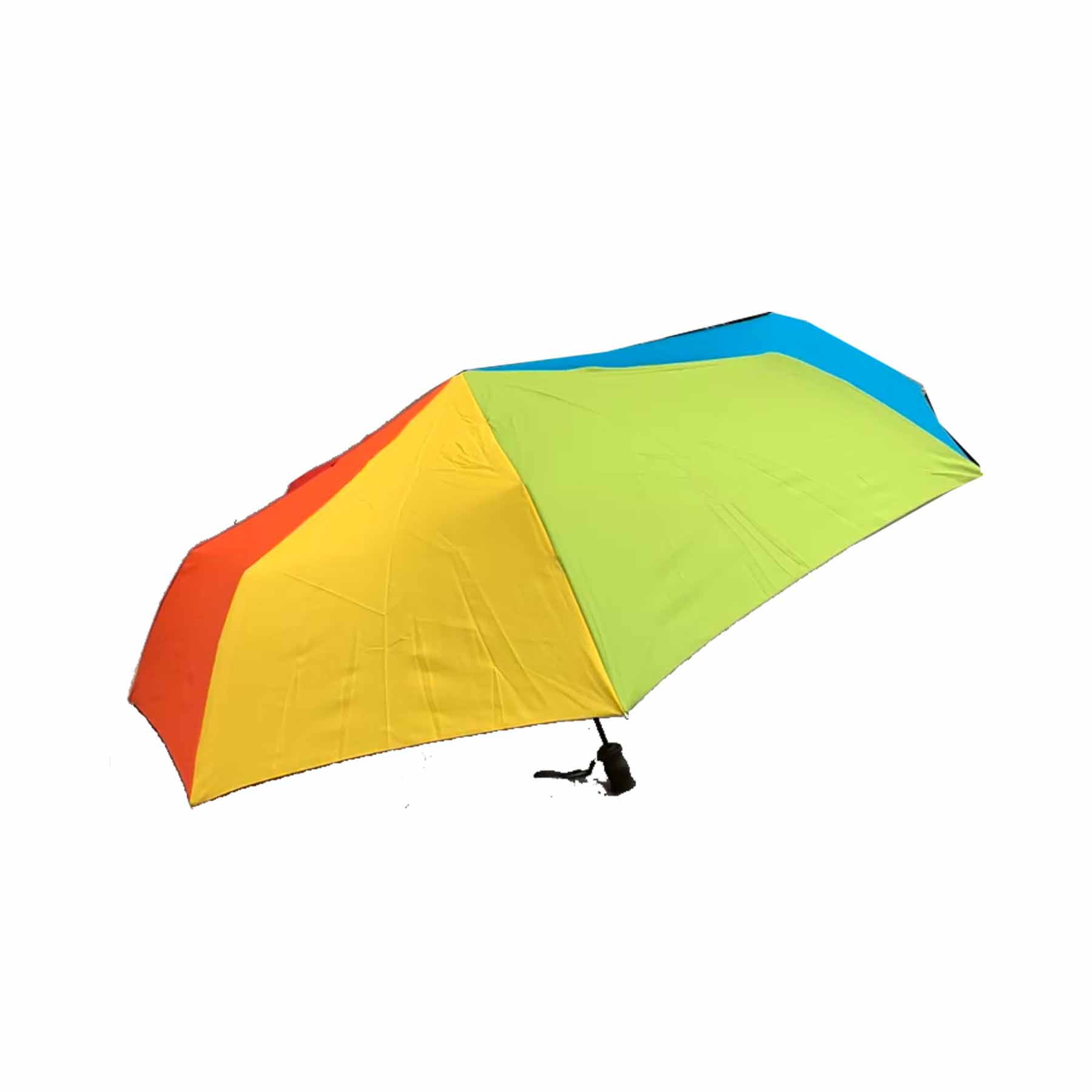 Totes Auto Open Close Umbrella (Rainbow)