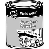 Dap 25053 1 Quart Weldwood Cove Base Adhesive