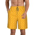 thumbnail image 1 of Lukts Corn Kernels Print Mens Swim Trunks Quick Dry Swim Shorts with Funny Beach Shorts-Medium, 1 of 6
