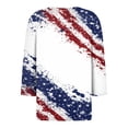 thumbnail image 4 of MAIHAN Usa 250th Anniversary T-Shirt Women American Flag Print 250 Years Independence Tee Short Sleeve Spring Summer Tops Independence Day Tops, 4 of 4
