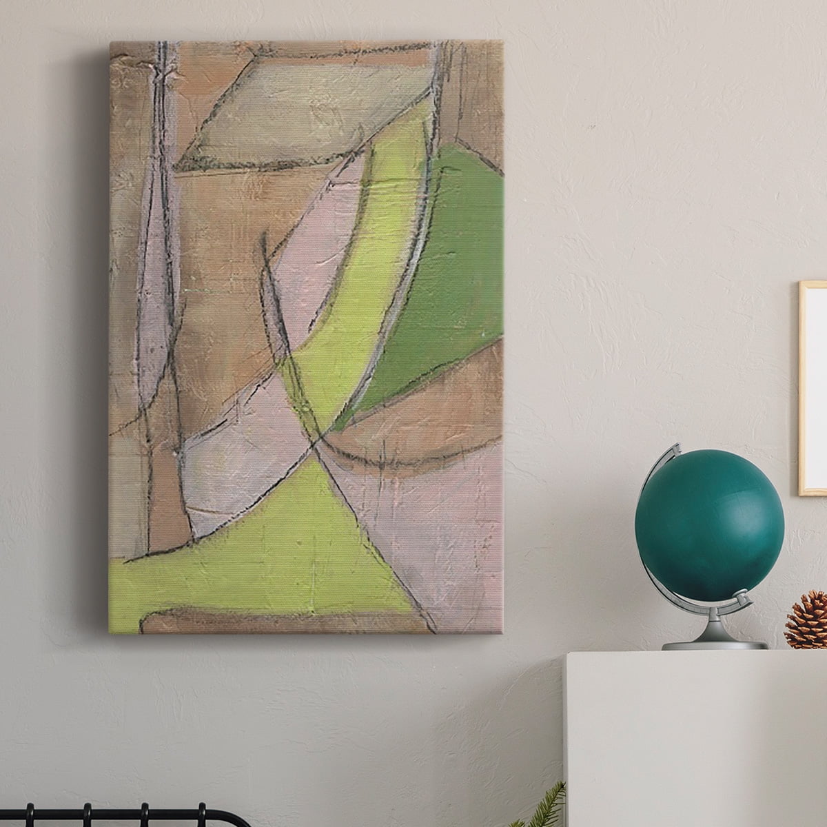 Many Layers II Premium Gallery Wrapped Canvas - Ready to Hang