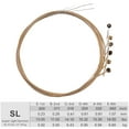 thumbnail image 3 of Alice AE537-SL Cuerdas de guitarra eléctrica Hexagonal Core Bronce Aleación de hierro, 3 of 8