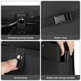 thumbnail image 3 of Car Trash Can with Pocket, Vehicle Dustbin Automotive Garbage Organizer Bin , Hanging Cars Storage Container for Vans (Black), 3 of 5