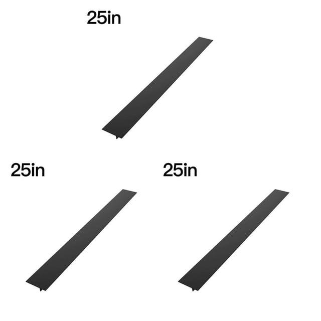 Wosthever Tira sellada para grietas en la superficie de cocción de silicona para cubierta de estufa Type2 NO2